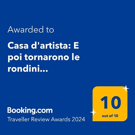 Casa D'Artista: E Poi Tornarono Le Rondini... Villa Soriano nel Cimino Exterior photo